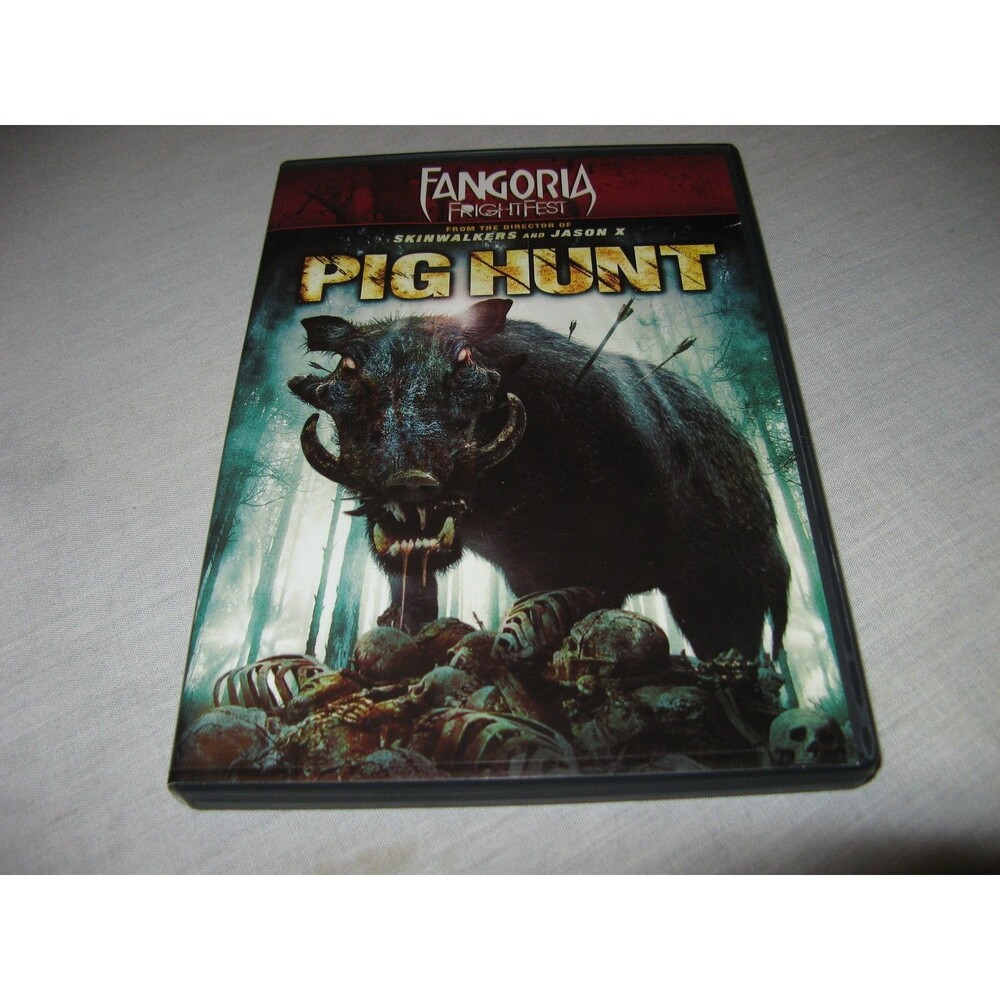 Pig Hunt DVD 2008 Fangoria FrightFest Travis Wade Horror Cult Classic